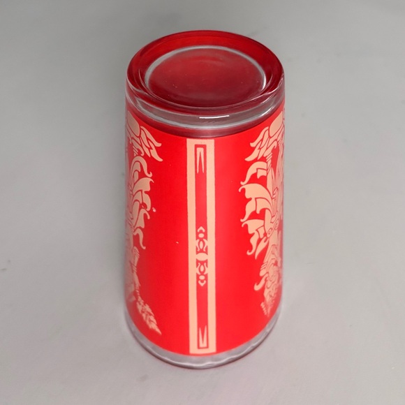 1960 Mid-Century Culver Thai Hindu Goddess High Ball Tumbler Glass - Picture 4 of 7